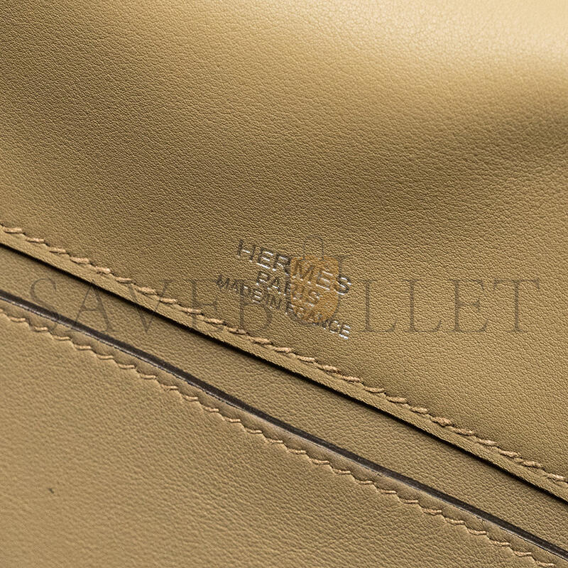 H**me5 master maxi kelly 42 gris caillou grizzly suede and beige marfa swift (42*27*17cm)